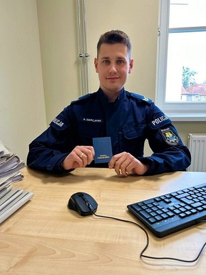 policjant st. sierż. Artur Marcjanik