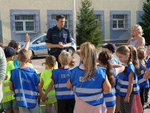 policja, ostroda, otwarte jednostki policji, kpp ostroda, policjanci, profilaktyka, dzieci, przedszkole, bezpieczenstwo, radiowoz, policjant, ruch drogowy