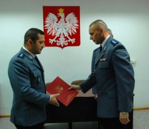 Komendant Powiatowy Policji w Ostródzie nadkom. Marcin Danowski powołuje nowego komendanta Komisariatu Policji w Morągu