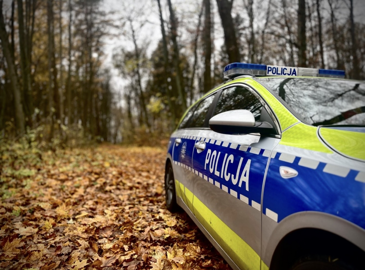 Policja w Ostródzie apeluje o ostrożność na drogach jesienią